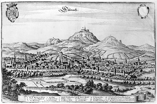 View of Eisenach de German School