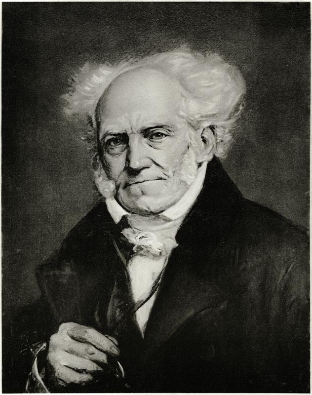 Arthur Schopenhauer de German School, (19th century)