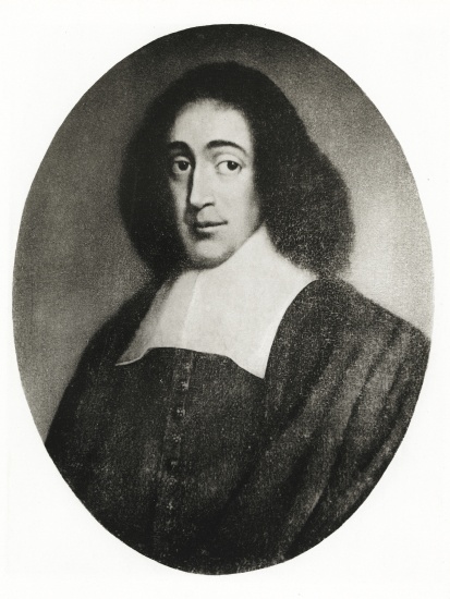 Baruch Spinoza de German School, (19th century)