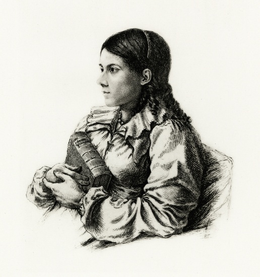 Bettina von Arnim de German School, (19th century)