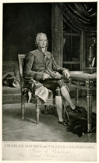 Charles Maurice Herzog von Talleyrand-Périgord de German School, (19th century)