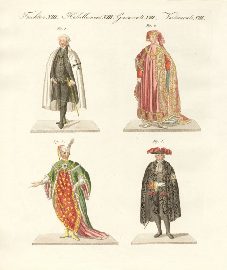 Different knight order de German School, (19th century)
