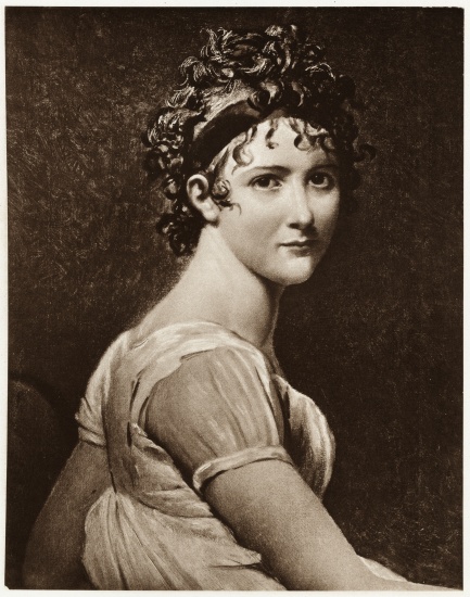 Jeanne Françoise Adelaide Récamier de German School, (19th century)