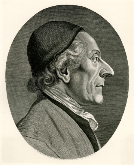 Johann Kaspar Lavater de German School, (19th century)