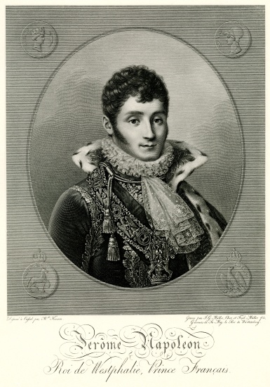 Jérome Bonaparte de German School, (19th century)