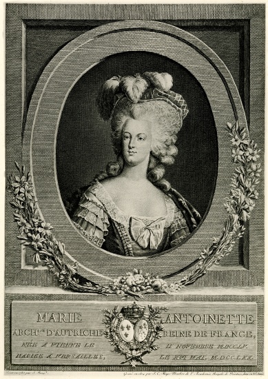 Marie Antoinette de German School, (19th century)
