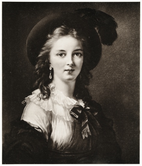 Marie Louise Elisabeth Vigée-Lebrun de German School, (19th century)