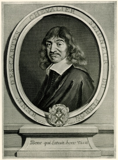 René Descartes de German School, (19th century)