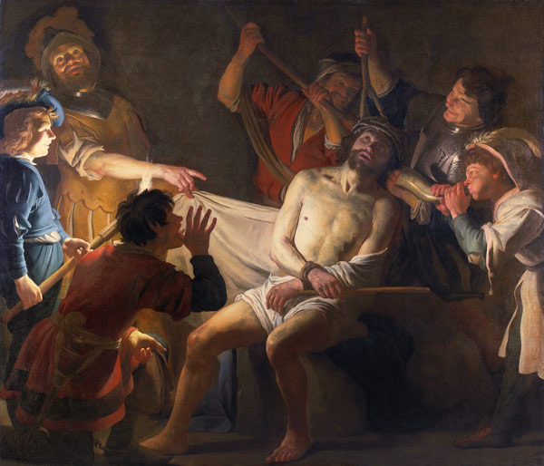 Christ Crowned with Thorns de Gerrit van Honthorst