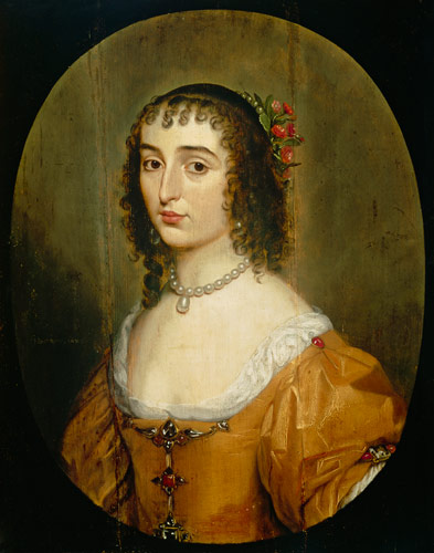 Elisabeth of the Palatinate (1618-1680), daughter of the winter king Friedrich V de Gerrit van Honthorst