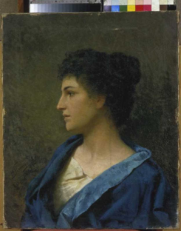 Portrait of a Greek de G.I. Semiradski