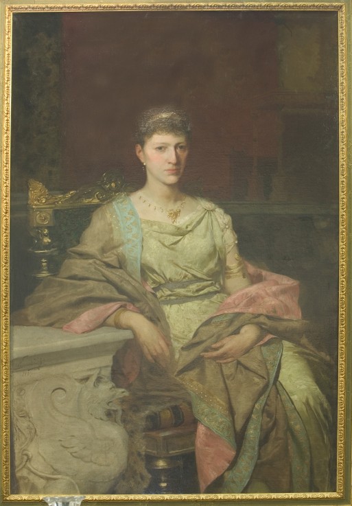 Portrait of Countess Tyszkiewicz de G.I. Semiradski