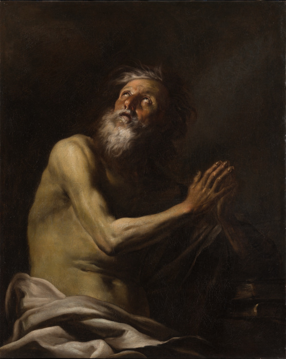 Hermit Saint (Paul the Hermit?) de Giacinto Brandi