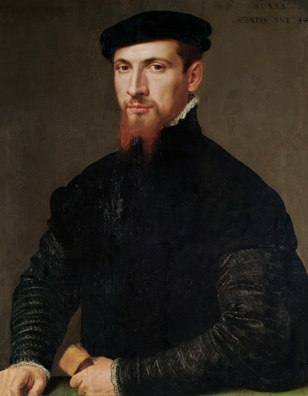 Portrait of Simon Renard (c.1513-73) 1553 de Giacomo Antonio Moro