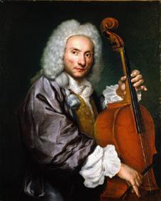 Portrait of a cello player. de Giacomo Ceruti