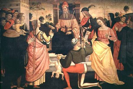 The Judgement of Solomon de Giacomo Pacchiarotti