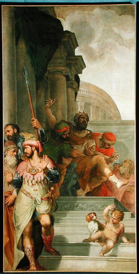 Saul returning to his family de Giambattista Farinati