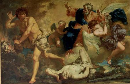 The Fall of Cain de Giambattista Mengardi
