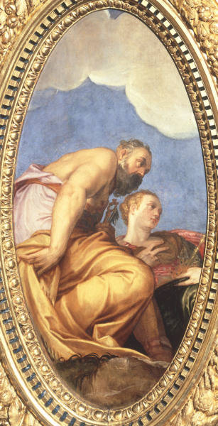 G. G. Zelotti / Janus and Juno de Giambattista Zelotti
