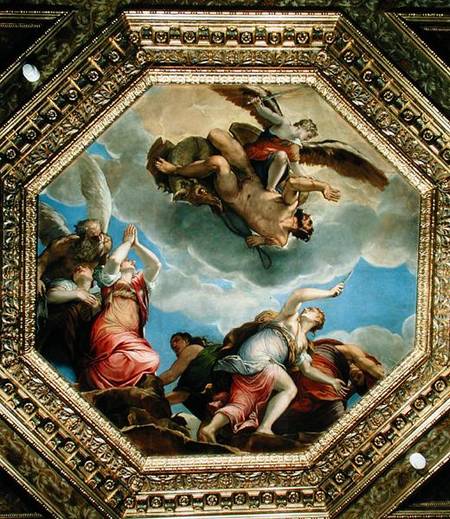 The Triumph of Virtue over Vice de Giambattista Zelotti