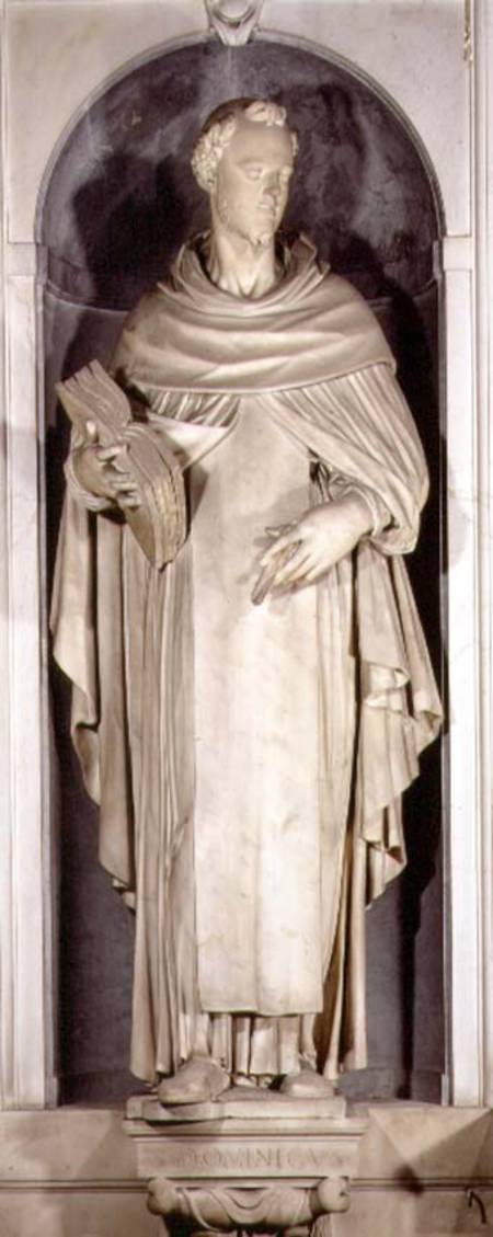St. Dominic, niche from the Salviati Chapel de Giambologna
