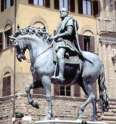 Equestrian Statue of Cosimo I, Grand Duke of Tuscany (1541-87) de Giambologna