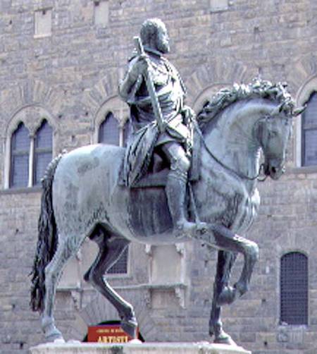 Equestrian Statue of Cosimo I, Grand Duke of Tuscany (1541-87) de Giambologna