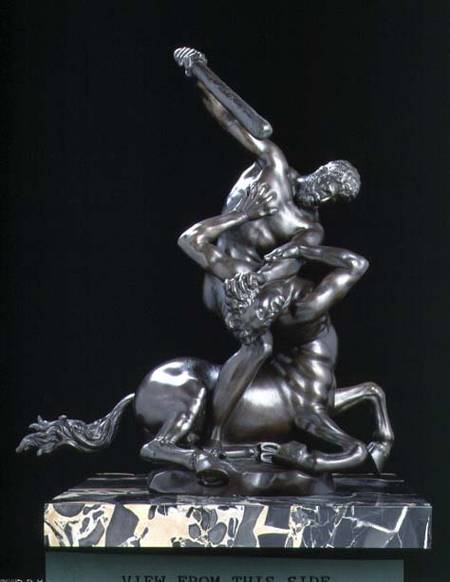 Hercules and the Centaur Eurytion de Giambologna