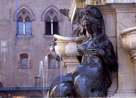 Fountain of Neptune, or Fountain of the Giant de Giambologna and Tommaso Laureti