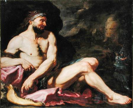 Samson Victorious de Gian Battista Langetti