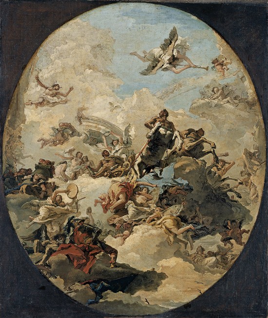 The Apotheosis of Hercules de Giandomenico Tiepolo