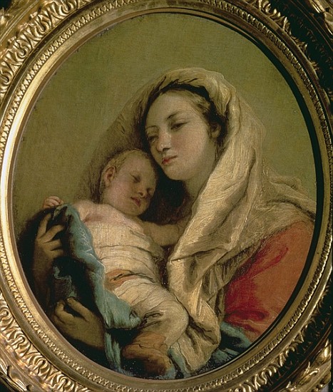 Madonna with Sleeping Child, 1780s de Giandomenico (Giovanni Domenico) Tiepolo