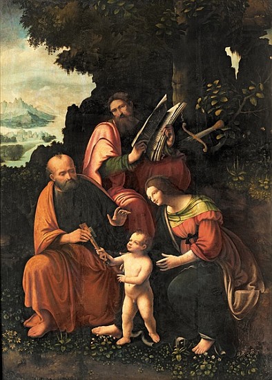 The Virgin and Child with SS. Peter and Paul de Gian Giacomo Caprotti