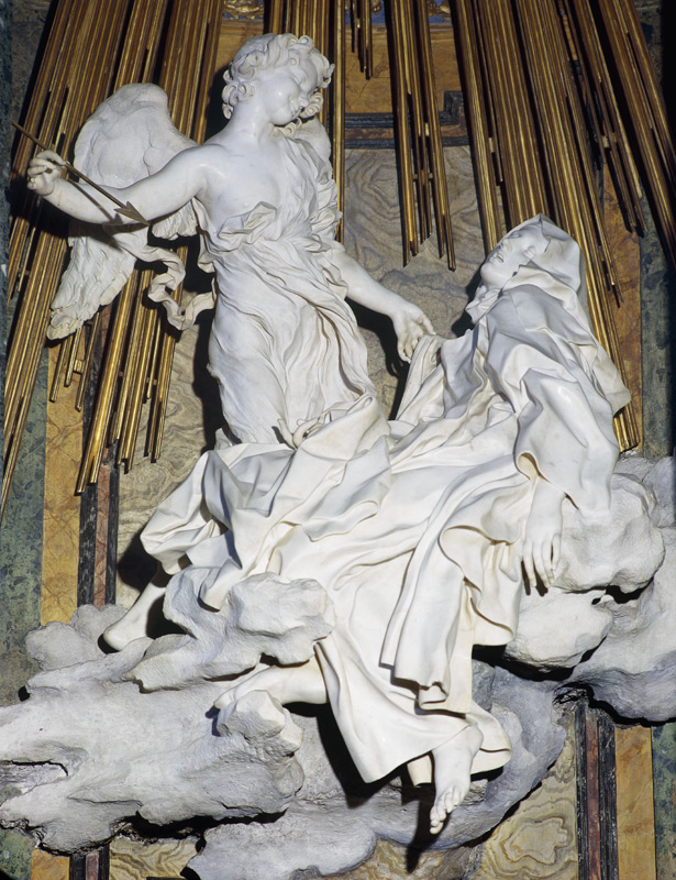 Bernini / Ecstasy of St. Theresa de Gianlorenzo Bernini