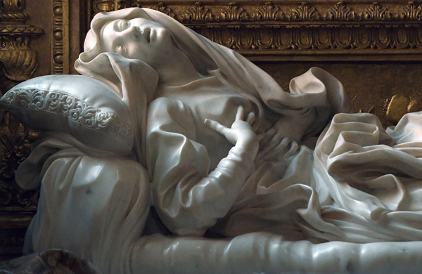 G.L.Bernini/Beatified Ludovica Albertoni de Gianlorenzo Bernini