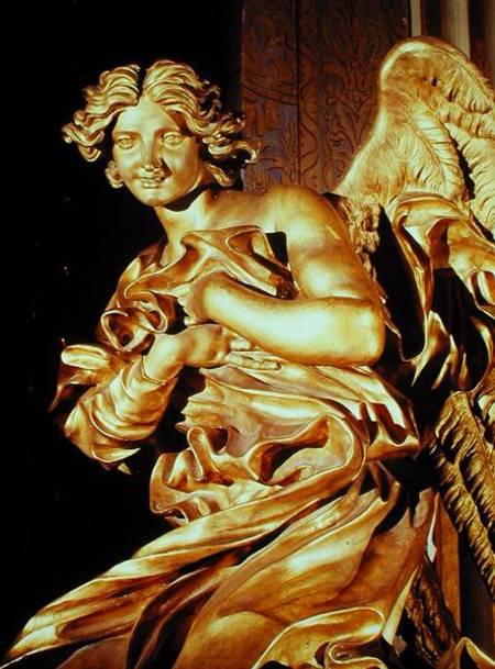 Angel from the tabernacle in the Blessed Sacrament Chapel de Gianlorenzo Bernini