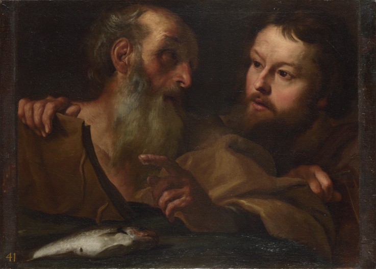 Saints Andrew and Thomas de Gianlorenzo Bernini
