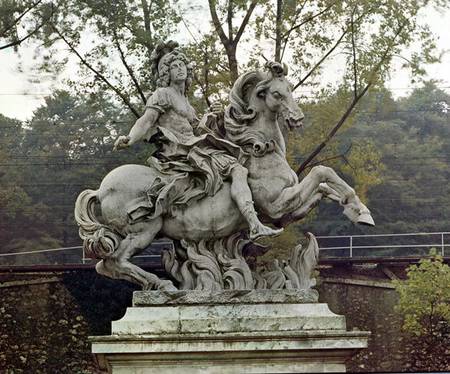 Equestrian Portrait of Louis XIV (1638-1715) de Gianlorenzo Bernini