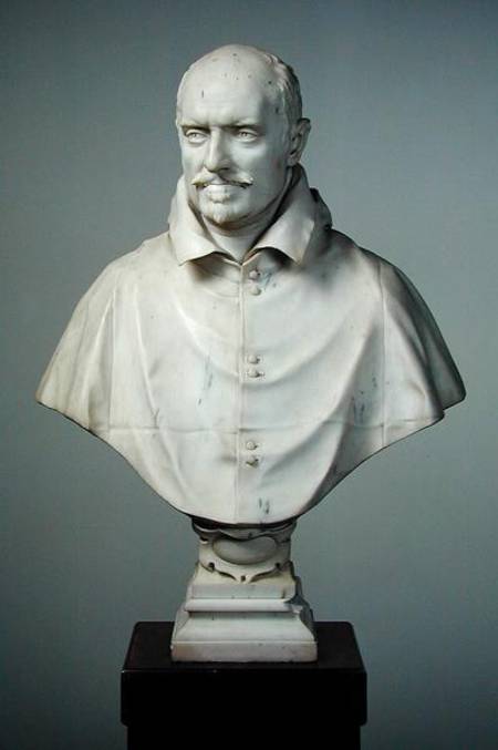 Portrait of Alessandro Damasceni-Peretti-Montalto de Gianlorenzo Bernini