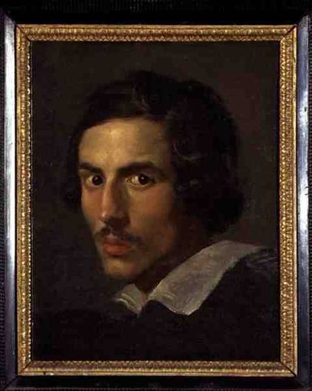 Self Portrait of the Artist in Middle Age de Gianlorenzo Bernini