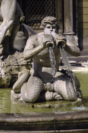 Rome / Fontana del Moro / Triton