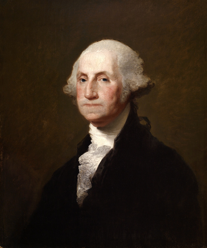 Portrait of George Washington de Gilbert Stuart