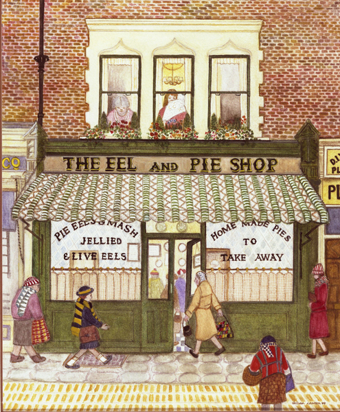 The Eel and Pie Shop de  Gillian  Lawson