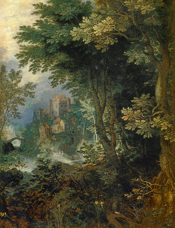 Landscape de Gillis van III Coninxloo