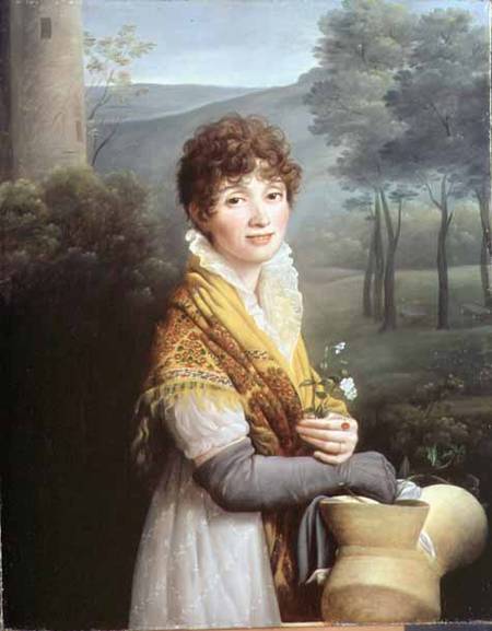 Portrait of a Young Woman de Gioacchino Giuseppe Serangeli