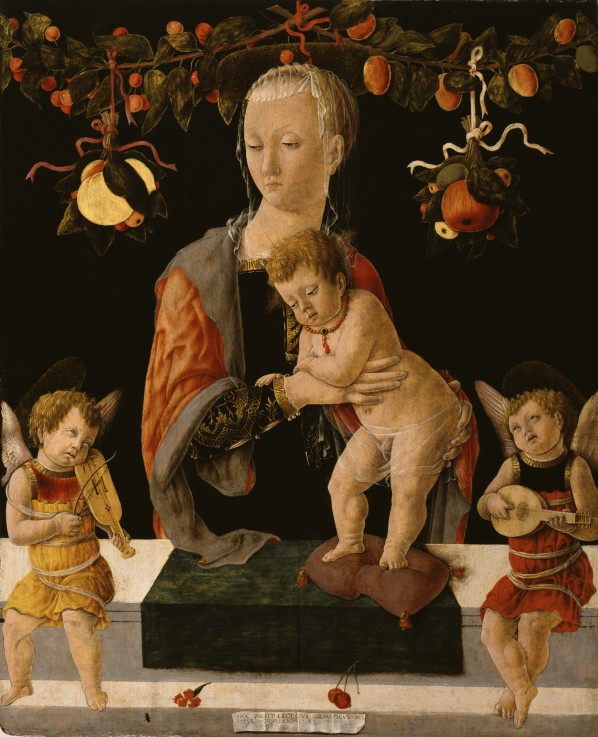 Madonna and Child with Angels de Giorgio Schiavone