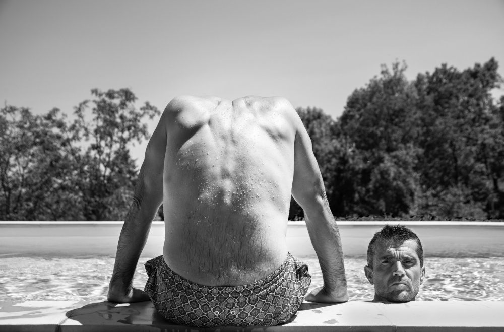 Summer selfportrait de Giorgio Toniolo
