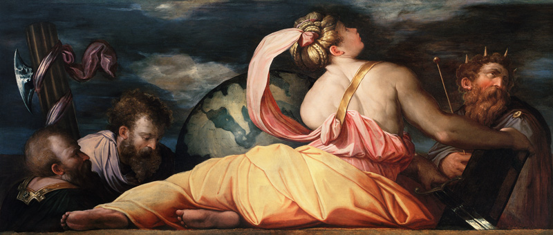 G.Vasari / Justitia / Painting / C16th de Giorgio Vasari