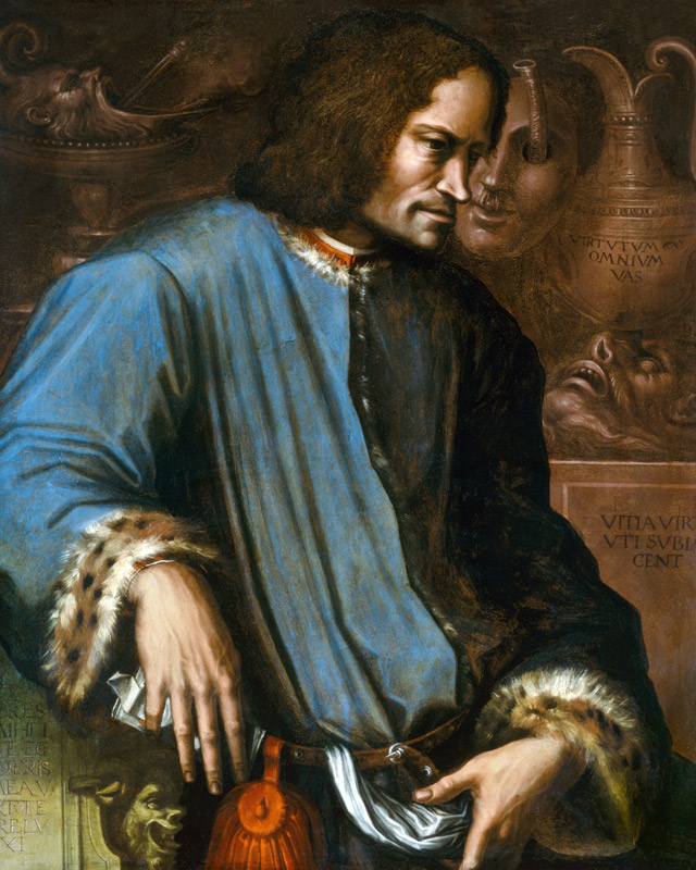 Lorenzo de Médici "El Magnífico" de Giorgio Vasari