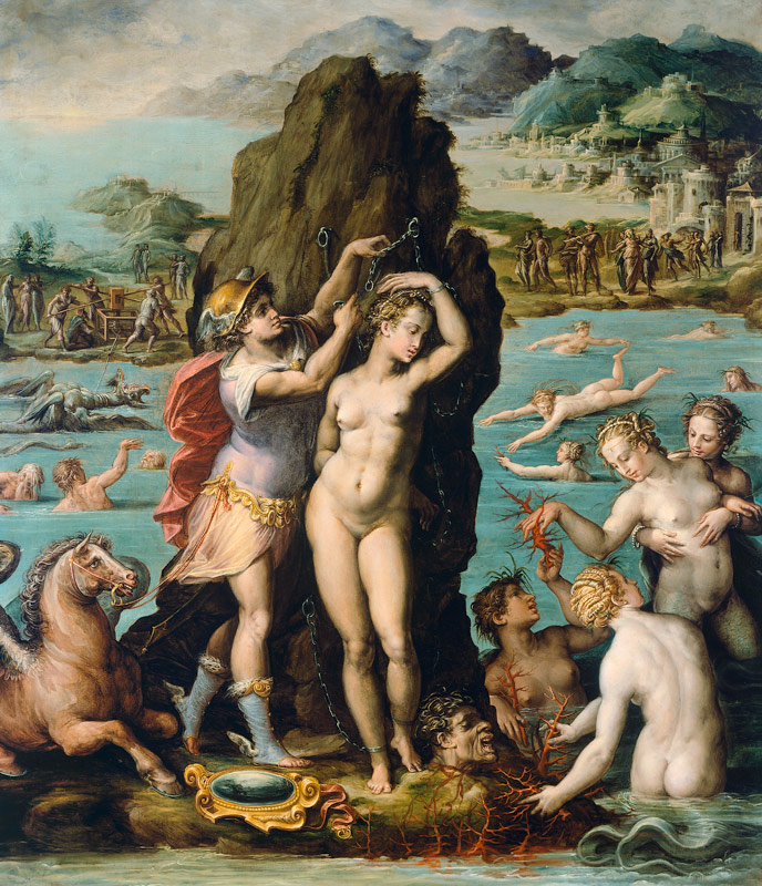 Perseus and Andromeda de Giorgio Vasari